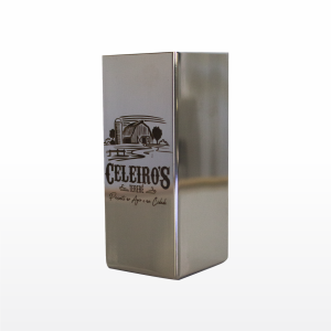 Copo Inox - Quadrado - 250ml - Celeiro's