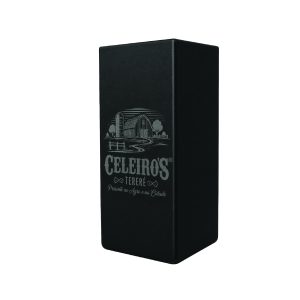 Copo Inox - Quadrado Preto Fosco - 250ml - Celeiro's