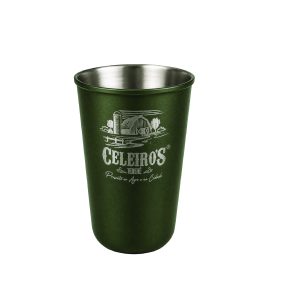 Copo Inox - Color Verde Musgo- 250ml - Celeiro's