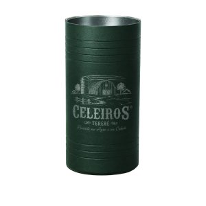 Copo Inox - Redondo Verde Musgo - 250ml - Celeiro's