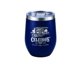 Copo Térmico – Colors com Tampa Azul Marinho – Celeiro’s